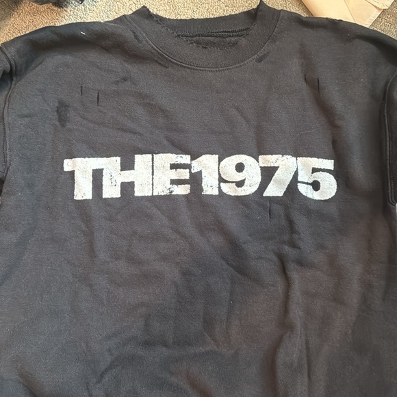 1975 Distressed Pullover Sweatshirt - Picture 2 of 5